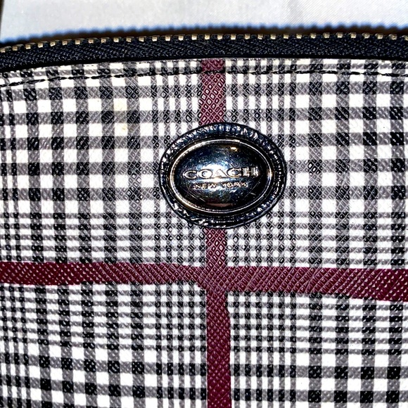 Plaid Coach mini bag! - Picture 3 of 5
